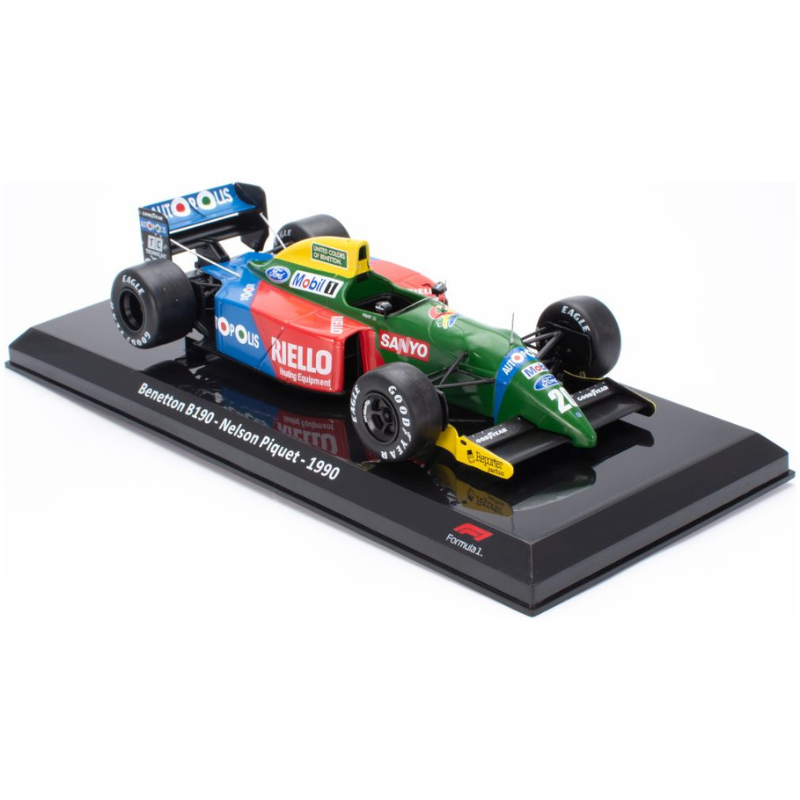 Modèle Collection 1/24 Voiture F1 Benetton B190 1/24 - Nelson